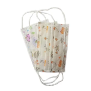 Set 50 bucati Masti faciale, de unica folosinta, nesterile, pentru copii