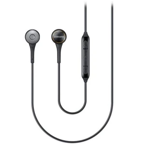 Casti originale Samsung cu microfon, Handsfree, conector 3.5 mm Jack, Negru