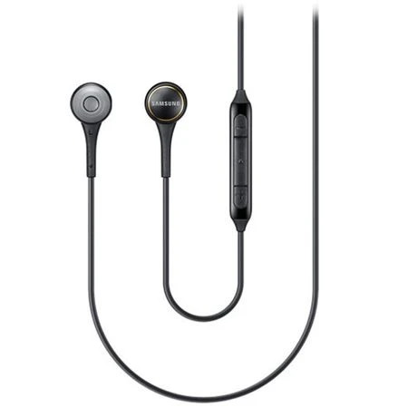 Casti originale Samsung cu microfon, Handsfree, conector 3.5 mm Jack, Negru