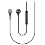 Casti originale Samsung cu microfon, Handsfree, conector 3.5 mm Jack, Negru