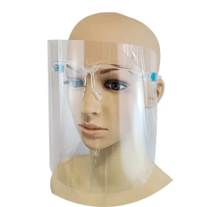 Viziera pe rama de ochelari, usoara, practica cu folia transparenta de protectie inlocuibila, Multicolor