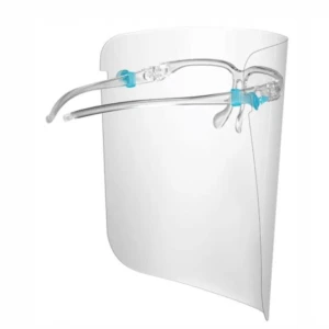 Viziera pe rama de ochelari, usoara, practica cu folia transparenta de protectie inlocuibila, Multicolor
