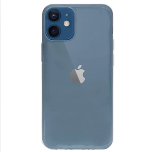 Husa compatibila cu iPhone 12 Mini, SILKASE, transparenta, silicon
