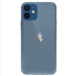 Husa compatibila cu iPhone 12 Mini, SILKASE, transparenta, silicon