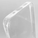 Husa compatibila cu iPhone 12 Mini, SILKASE, transparenta, silicon