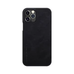 Husa Flip Cover Book Premium Nillkin Qin Compatibila Cu iPhone 12 Pro Max, Negru