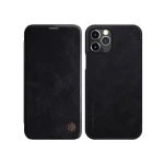 Husa Flip Cover Book Premium Nillkin Qin Compatibila Cu iPhone 12 Pro Max, Negru