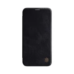 Husa Flip Cover Book Premium Nillkin Qin Compatibila Cu iPhone 12 Pro Max, Negru