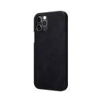 Husa Flip Cover Book Premium Nillkin Qin Compatibila Cu iPhone 12 Pro Max, Negru