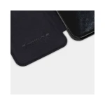 Husa Flip Cover Book Premium Nillkin Qin Compatibila Cu iPhone 12 Pro Max, Negru
