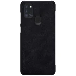 Husa tip carte Nillkin Qin pentru Samsung Galaxy A21s, negru