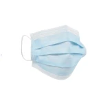 Cutie 50 buc masti unica folosinta sigilate cu 3 pliuri si 3 straturi, elastic si punte metalica, Albastru