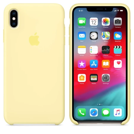 Husa de protectie Apple pentru iPhone X/Xs Mellow Yellow