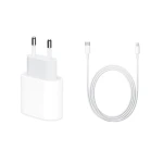 Incarcator compatibil cu cablu de incarcare 2m, compatibil cu iPhone 11, iPhone 12, Alb