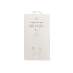 Incarcator compatibil cu cablu de incarcare 2m, compatibil cu iPhone 11, iPhone 12, Alb
