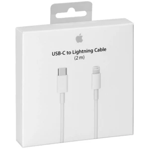 Cablu de date Apple USB Type-C - Lightning MKQ42AM/A 2m - White Blister