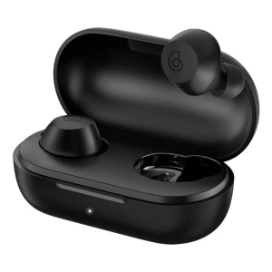 Casti, HAYLOU, T16, Bluetooth, STEREO, V5.0, TWS, Carcasa de incarcare, Negru