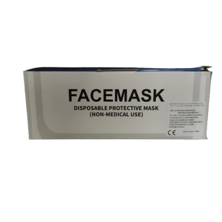 Set 50 bucati Masti de protectie , 3 pliuri , 3 straturi ,sigilate