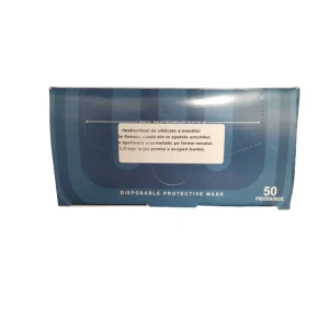 Set 50 bucati Masti de protectie , 3 pliuri , 3 straturi ,sigilate