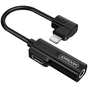 Adaptor 2in1 Joyroom, Lightning -  Audio Jack, incarcare Lightning