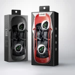 Incarcator auto LDNIO C502 cu cablu extensibil si 4 porturi USB 5.1A, negru