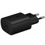 Incarcator Samsung Fast Charge, 25W, USB Tip-C, Fast Charge, 25W, + 1 cablu USB Tip-C, Negru, Blister