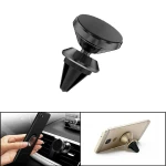 Suport auto telefon se misca 360 grade magnetic ,pentru grila ventilatie , culoare Negru
