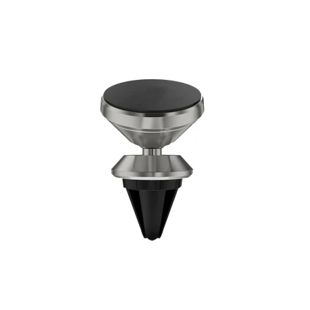 Suport auto telefon se misca 360 grade magnetic universal ,pentru grila ventilatie aerisire, culoare Argintiu