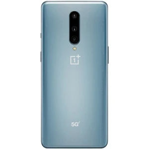 Telefon mobil OnePlus 8, Single SIM, 128GB, 8GB RAM, 5G, Polar Silver