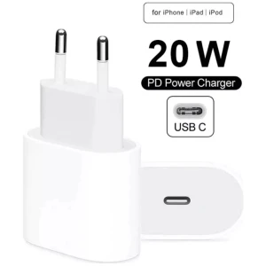 Adaptor iPad Apple USB-C 20W, Alb
