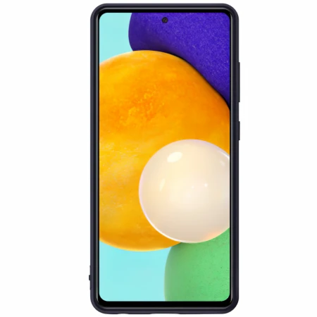 Husa de protectie Samsung Silicone Cover pentru Galaxy A72, Black