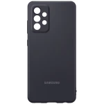 Husa de protectie Samsung Silicone Cover pentru Galaxy A72, Black