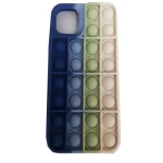 Husa de protectie push bubble pentru iPhone 11,multicolor