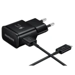 Incarcator Retea Original Samsung, cablu USB Type-C, Adaptive Fast Charging, 5-9 V, 1.67-2 Ah, Universal, Negru