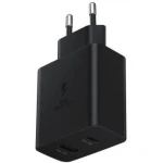 Incarcator retea Samsung Duo, USB/USB-C, 35W, Quick Charge, Negru