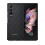 Husa Aramid Cover pentru Samsung Galaxy Z Fold 3 5G Black