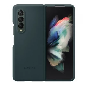 Husa Silicone Cover pentru Samsung Galaxy Z Fold 3 5G Green