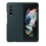 Husa Silicone Cover pentru Samsung Galaxy Z Fold 3 5G Green
