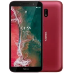 Telefon mobil Nokia C1 Plus , Dual Sim, 16GB, 1GB RAM, 3G, Red