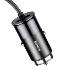 Incarcator Auto Baseus Enjoy Together 4xUSB 5.5A, CCTON-01, negru