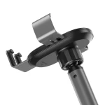 Suport auto, Baseus Simplism SUYL-JY0S, Gravitational, Prindere cu ventuza pe bord sau geam, Negru/Gri, Universal, Diagonale suportate 4,6-6,5 ″