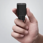 Incarcator universal Baseus Super Si 1C fast charger USB Type C 20 W / USB Type C / Lightning 1 m black
