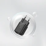 Incarcator universal Baseus Super Si 1C fast charger USB Type C 20 W / USB Type C / Lightning 1 m black
