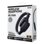 Casti Bluetooth / Wireless, Remax RB-700HB / 300 mAh, Microfon Incorporat, Alb