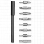 Surubelnita de precizie cu clichet Xiaomi Mi 16-in-1 Ratchet Screwdriver BHR4779GL, 8 biti cu capat dublu, otel S2