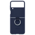 Husa pentru Samsung Galaxy Z Flip 3 silicone cover ring navy