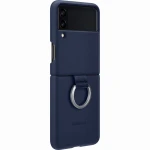 Husa pentru Samsung Galaxy Z Flip 3 silicone cover ring navy