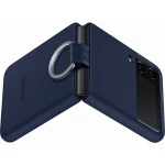 Husa pentru Samsung Galaxy Z Flip 3 silicone cover ring navy