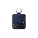 Husa pentru Samsung Galaxy Z Flip 3 silicone cover ring navy