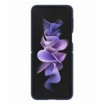 Husa pentru Samsung Galaxy Z Flip 3 silicone cover ring navy
